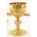 Kelk H 19 Cm Diam 10 Cm Verguld 