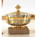 Ciboire H 12 Cm Diam Ouv. 14 Cm Bi-Couleur