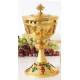 Ciborie H 23 Cm Diam 12 Cm Verguld + Email 