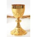 Kelk H 21 Cm Diam 10 Cm Verguld 