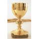 Kelk H 21 Cm Diam 10 Cm Verguld + Email 