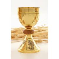 Kelk H 19 Cm Diam 10 Cm Verguld 