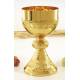 Kelk H 19 Cm Diam 10.5 Cm Verguld 