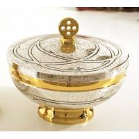 Ciborie H 11 Cm Diam 12.5 Cm 2-Kleurig 
