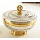 Ciboire H 12.5 Cm Diam Ouv. 14 Cm Bi-Couleur