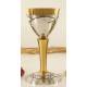Calice H 21.5 Cm Diam Ouv. 10 Cm Bi-Couleur