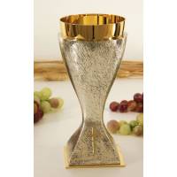 Kelk H 22 Cm Diam 9.5 Cm Verzilverd 