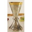 Calice H 19.5 Cm Diam Ouv. 10 Cm Argenté