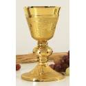 Kelk H 19 Cm Diam 9.5 Cm Verguld 
