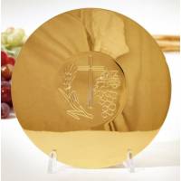 Patène Diam 15 Cm Doré