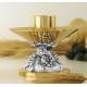 Bougeoir Base Diam 7 Cm H 9 Cm Diam Bougie 4 Cm Bi-Couleur