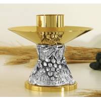 Bougeoir Base Diam 9 Cm H 13 Cm Diam Bougie Cm Bi-Couleur