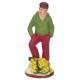 Santon Gateau 7 Cm Hommes Aux Fleurs