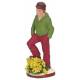 Santon Gateau 7 Cm Hommes Aux Fleurs