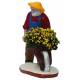 Santon Gateau 7 Cm Jardinier A La Brouette