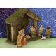 Kerststal + 11 Figuren 05 Cm (14.50 X 5.5 X H 12 Cm) 