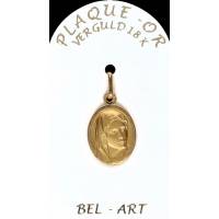 Medaille plaqué-goud - O.L.V. 