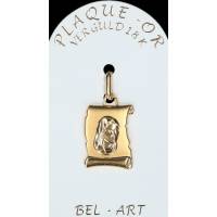 Medaille plaqué-goud - O.L.V. 