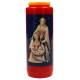 Noveenkaars / rood / Kersttafereel 
