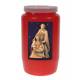 Kaars 3 Dagen / Rood / Kersttafereel 