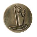 Automagneet H Kristoffel-Brons-3.5 Cm 
