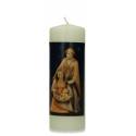 Kaars 150 X 50 mm - Kerstmis 