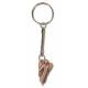 Sleutelhanger Engel Brons 2 X 3 Cm 