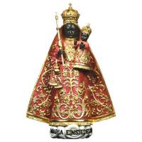 Statue en bois sculpté Notre Dame d'Einsiedeln 35 cm couleur