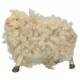 Santon Napolitain 12 Cm Mouton debout avec laine