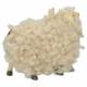 Santon Napolitain 12 Cm Mouton debout avec laine