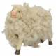 Napolitaanse Santon 12 Cm Rechtstaande schaap met wol 