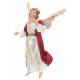 Houtsnijwerk Gloriaengel voor kerstfiguren van 20 cm / Gekleurd 