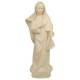 Statue en bois sculpté Notre Dame de la Paix moderne 18 cm bois naturel
