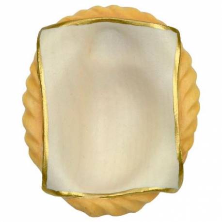 Houtsnijwerk Wieg 10 Cm/Gekleurd 