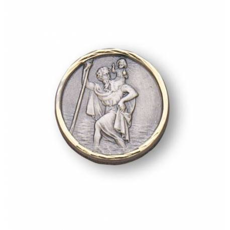 Automagneet H Kristoffel - Metaal - 3 cm 