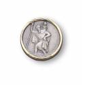 Médaille Aimantée St Christophe - Métal - 3 cm