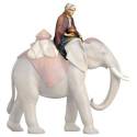 Page assis pour éléphant : crèche de Noël en bois Komet 12 cm