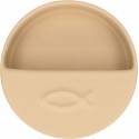 Benitier Ceramique 10 Cm Creme Poisson