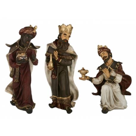 Creche 50 Cm 3 Rois Mages
