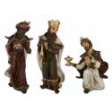 Creche 50 Cm 3 Rois Mages