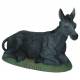 Creche 50 Cm Ane + Boeuf
