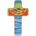 Croix Murale 18 Cm Pains Et Poissons