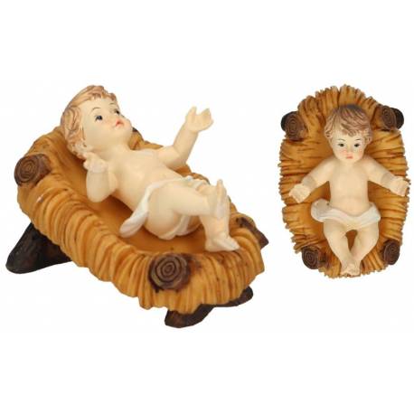 Enfant-Jesus 7.5 Cm + Berceau
