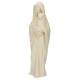 Statue Vierge Marie avec enfant en bois- 30 cm - naturel