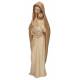Statue Vierge Marie avec enfant en bois - 40 cm - 2 tons bois