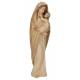 Statue Vierge Marie avec enfant en bois - 40 cm - 2 tons bois