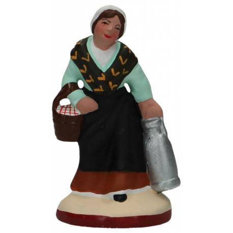 Santon Gateau 7 Cm Melkvrouw 