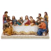 Beeld 28 X 10 Cm Laatste Avondmaal - Ht 15 cm 