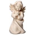 Houtsnijwerk Engel Biddend 7.5 Cm/Natuur + Doos 