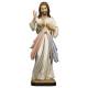 Statue en bois sculpté Christ Miséricordieux 23 cm couleur